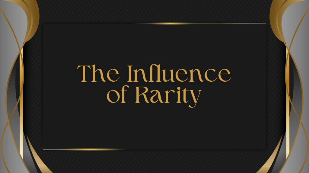The Influence of Rarity - Club 139